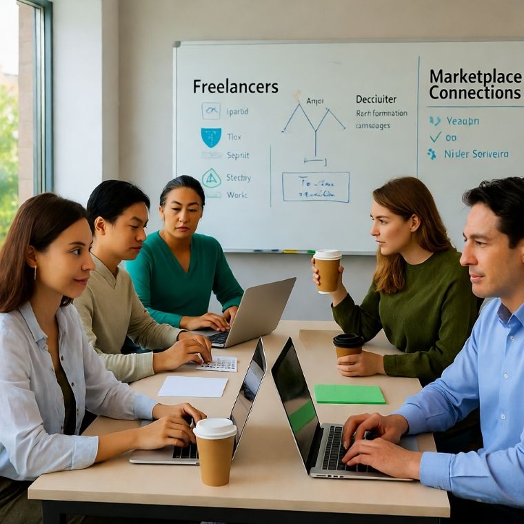 freelancers and connections